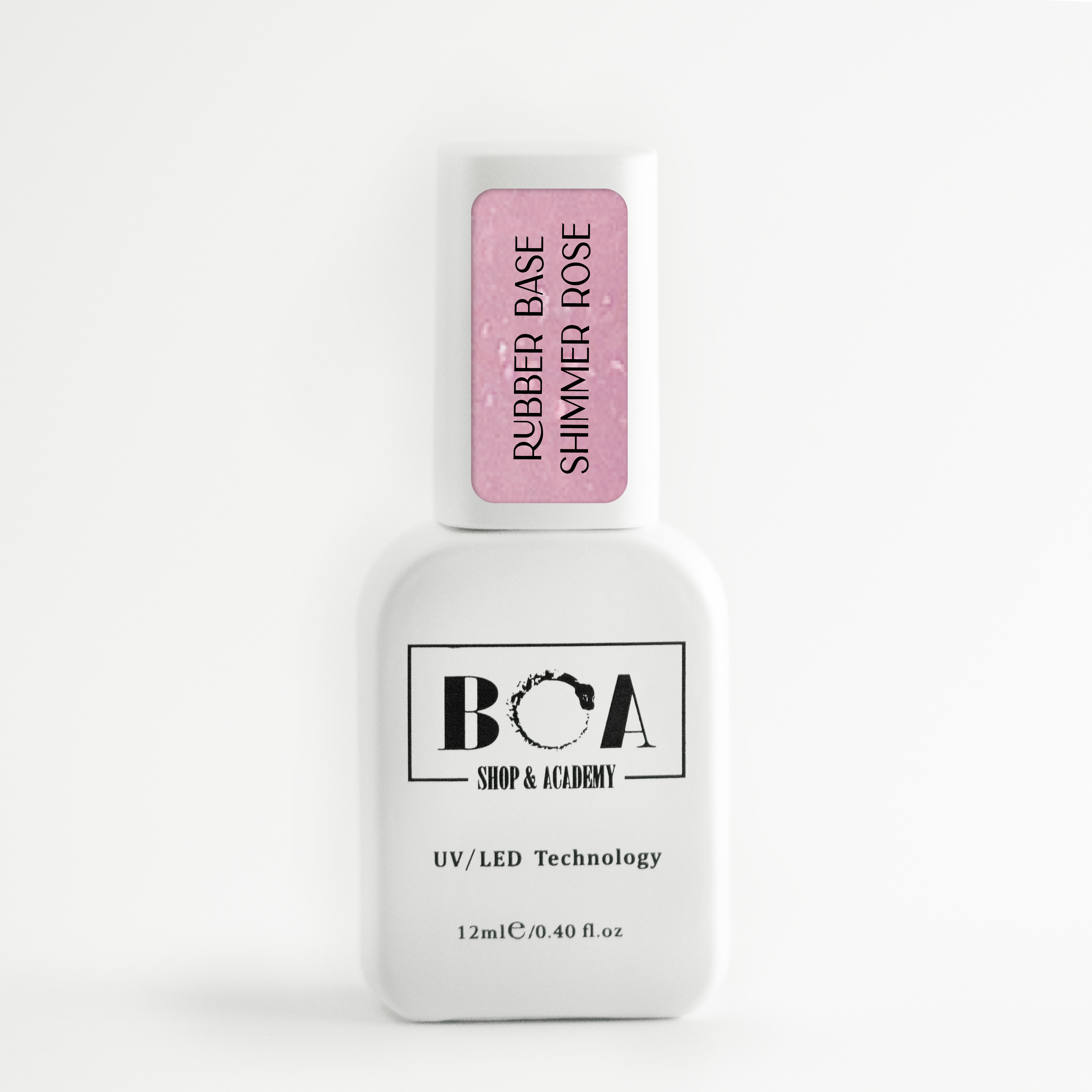RUBBER BASE SHIMMER ROSE - 12 ML INNER GLOW